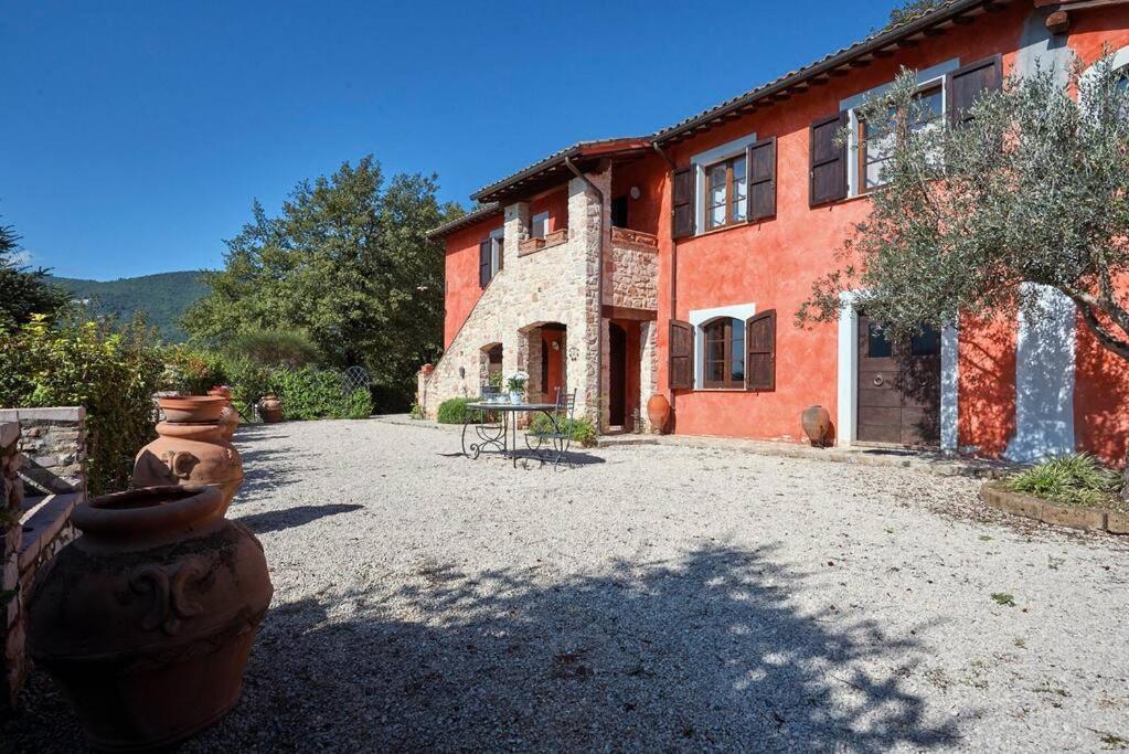 Villa Casale Rosso Castel San Felice Exterior foto
