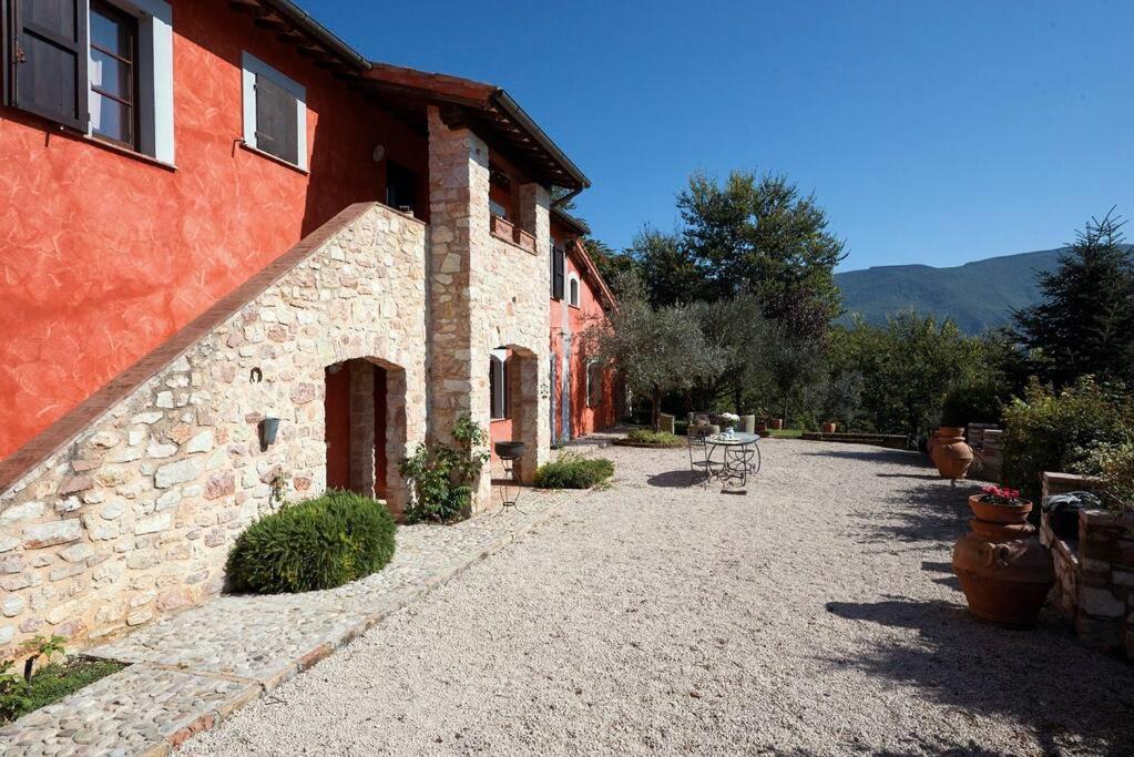 Villa Casale Rosso Castel San Felice Exterior foto