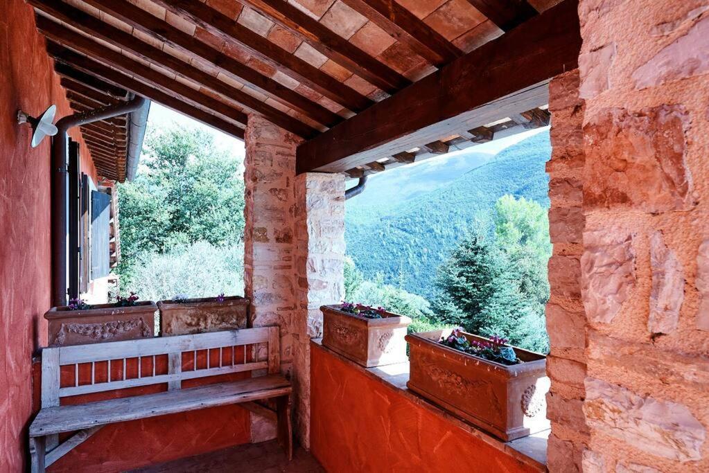 Villa Casale Rosso Castel San Felice Exterior foto